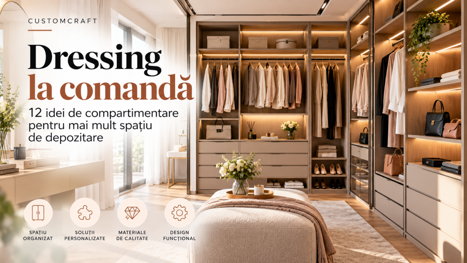 Dressing la comandă: 12 idei de compartimentare pentru mai mult spațiu de depozitare 3